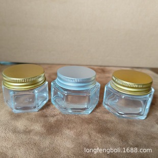Wholesale 25g Hexagonal Ointment Bottle Hexagonal Bottle 30g Hexagonal Bottle Wanjin Oil Tiger Ointment Oil Bottle