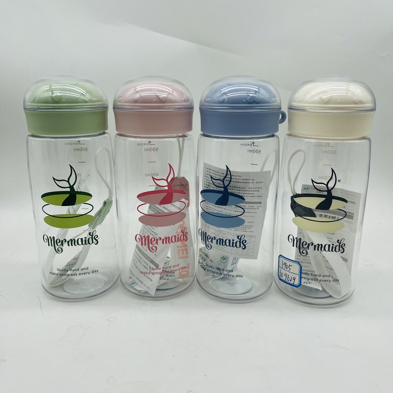 DOMEDO dibujos animados de gran capacidad portátil estudiantes tazas de plástico tazas espaciales diseño estrella superior tazas de agua de niñas al por mayor