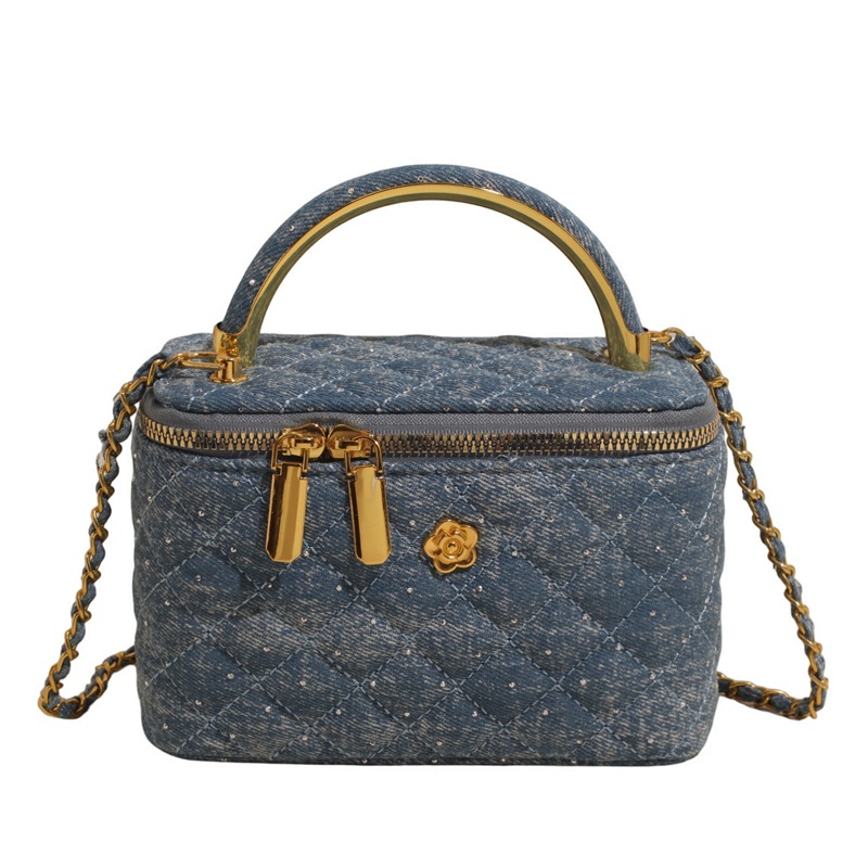 Bolso de cadena de moda de diamante para mujeres 2026 nuevo estilo pequeño bolso de viaje diario bolso de ocio simple bolso de mujer image 6