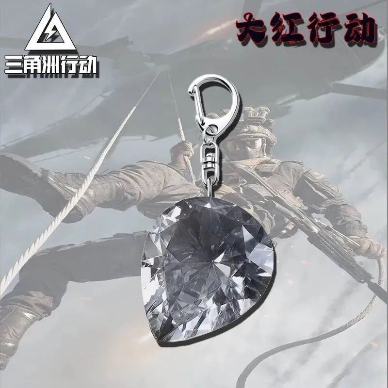 三角洲行动周边亚克力大红超高回头率钥匙扣钥匙挂饰送朋友礼物|undefined