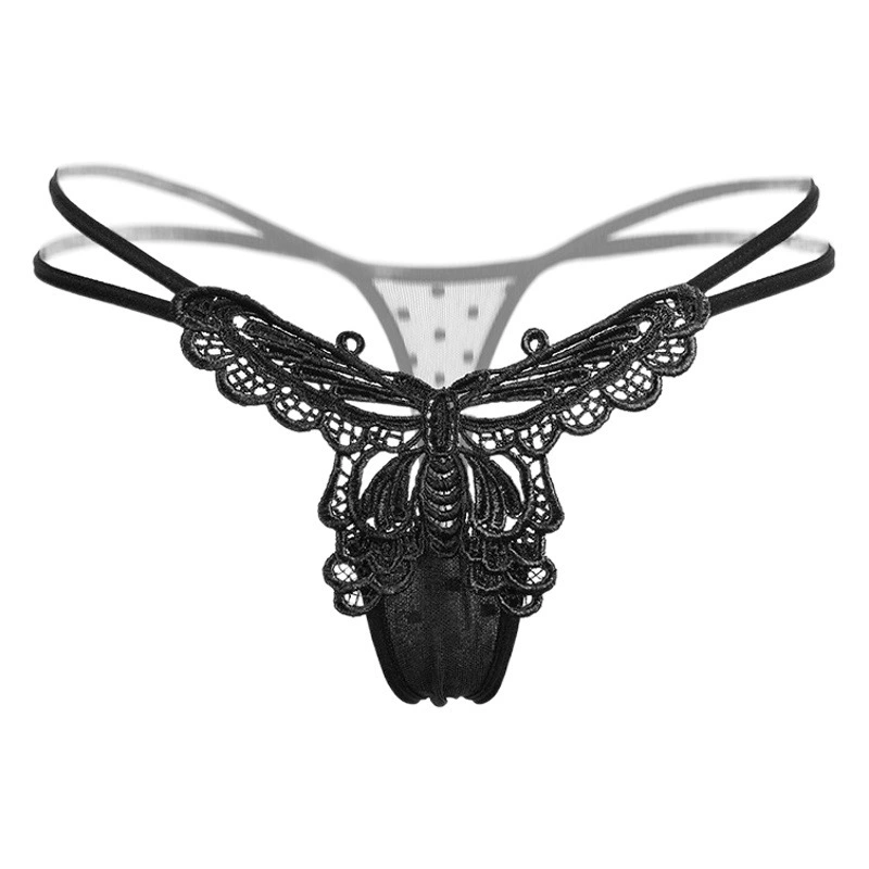 Сексуальные стринги женские прозрачные горячие брюки с низкой талией и полой вышивкой, невидимое тонкое женское нижнее белье 2202