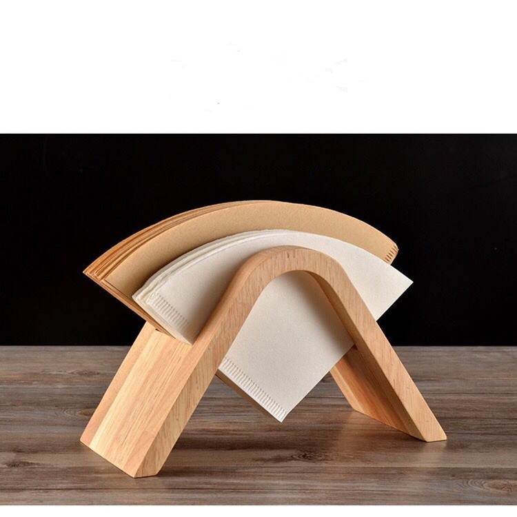 V-shaped wooden filter paper holder 5