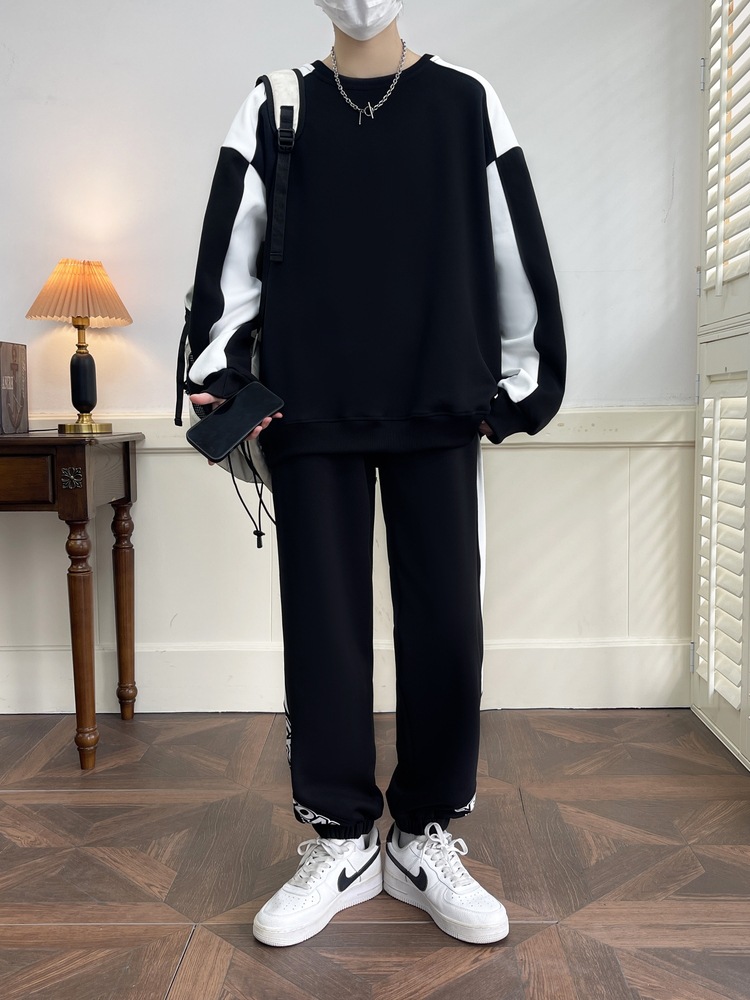 Traje de dos piezas para hombres de moda de primavera y otoño personalizable