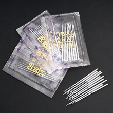 批发DB工业缝纫机针平车针电脑平车圆头工业针电动缝纫机配件10支