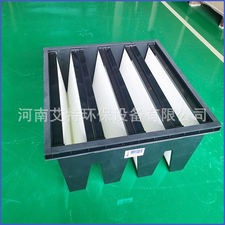 艾特 W型高效过滤器 洁净室用板框滤 高容尘量 高捕尘率