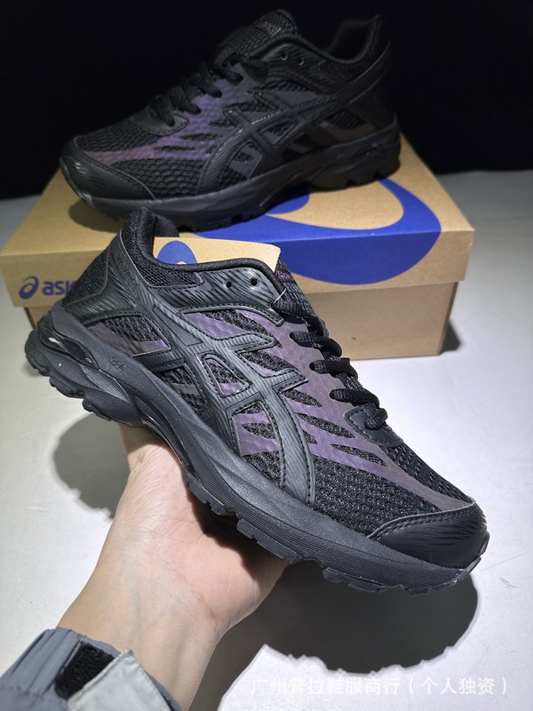 莆田純正 GEL-FLUX4 スポーツシューズ、レトロ、衝撃吸収、多用途、滑り止め、耐摩耗性、メッシュ、通気性、ランニング用|undefined