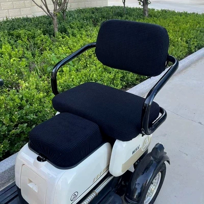 TaiLing seat cover, Electric car cushion - black-large-seat-backrest-square-seat-small-seat