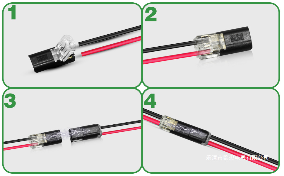 Double-Wire Plug-in Connector