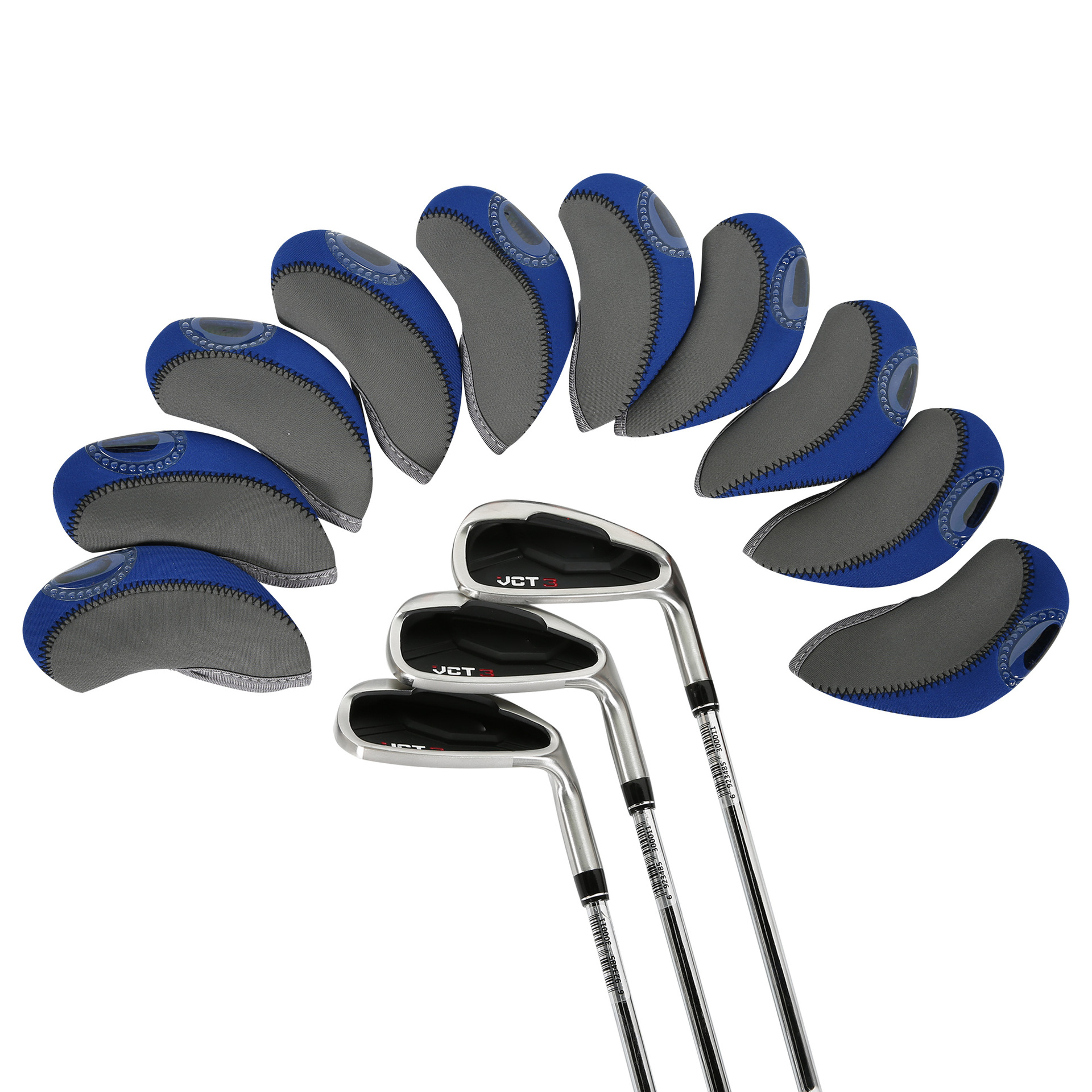 Yuefan Source Supply Juego de gorro de golf de dos colores Juego de hierro de golf Golfheadcovers