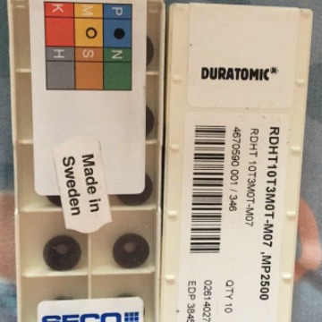 数控刀片 圆刀片 瑞典山高,RDKT10T3M0T-6-M05 F40M,山高刀具代理