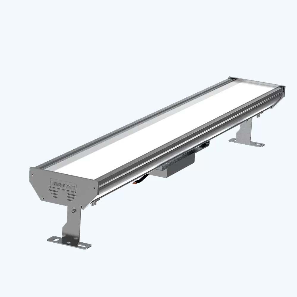 隧道平板灯城市下沉隧道地铁高速公路100W14瓦长条形漫反射隧道灯