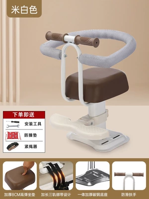 universal safety seats for scooters, ideal – Other vehicle seats - thickened-and-heavy-duty-brownsingle-seatarmrestfootrestguardrail