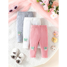 U 45660 Baby girl rabbit ear pants set Ů�����Ӷ��ӗlѝ����