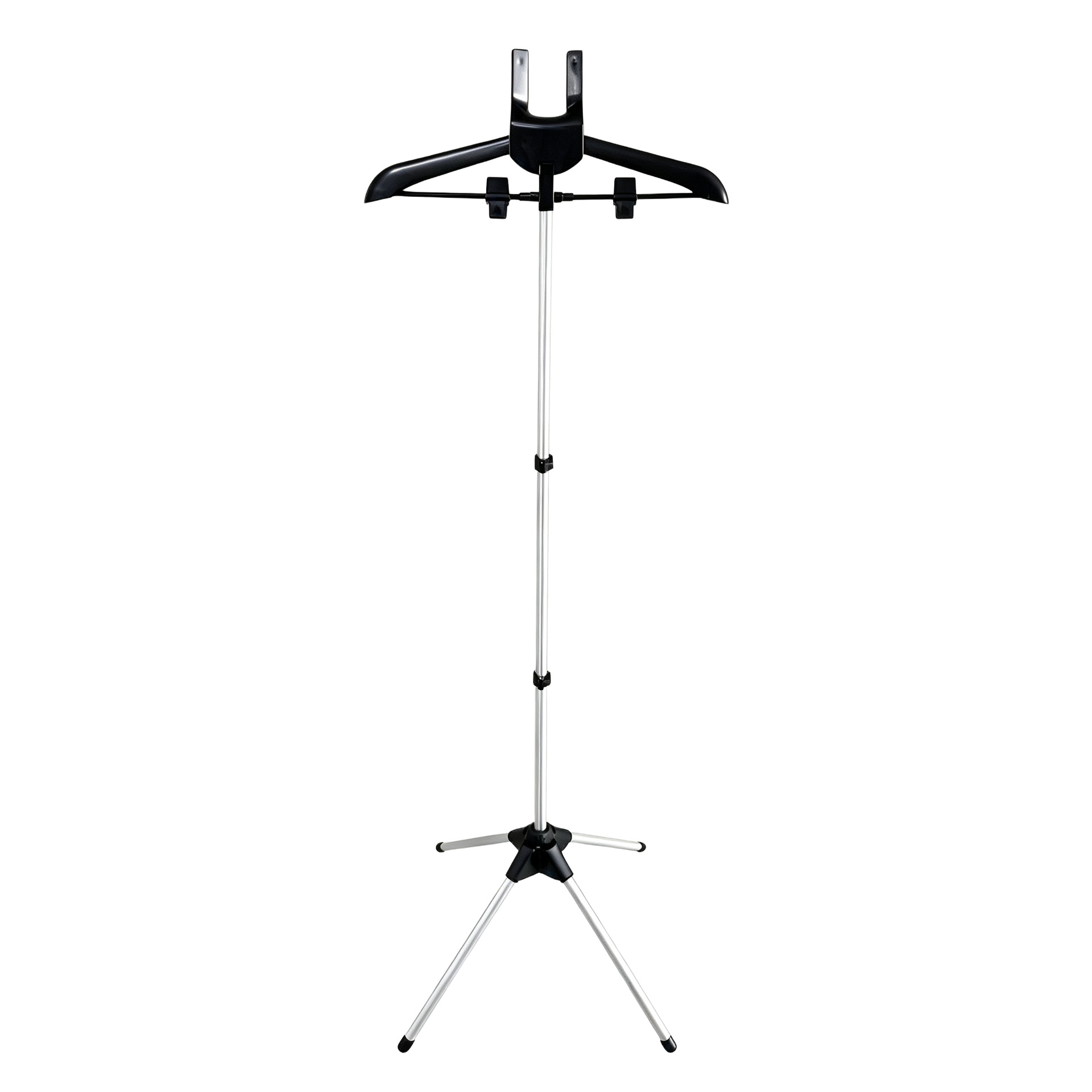Soporte Telescópico para Vaporizador de Ropa de Aleación de Aluminio Plegable y Ajustable para Hogar