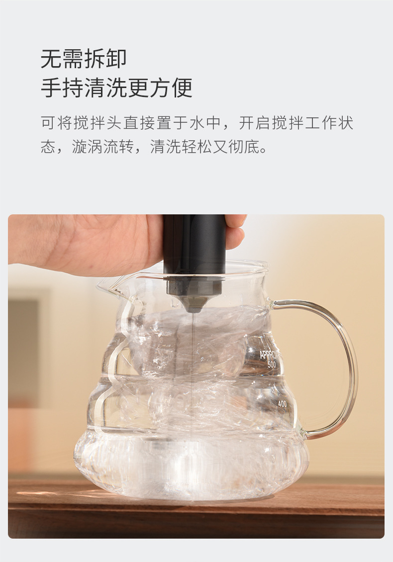 ✅ Electric milk frother new stainless steel coffee creamer electric milk frother egg beater portable mixer Amazon
