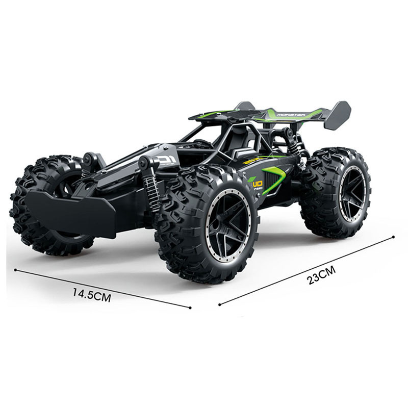 Cross-border new 2.4g climbing remote control high-speed car desert off-road RC charging manual control toy racing car factory direct sales