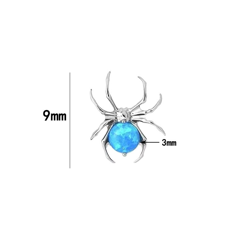 Pointed titanium steel lip stud product view