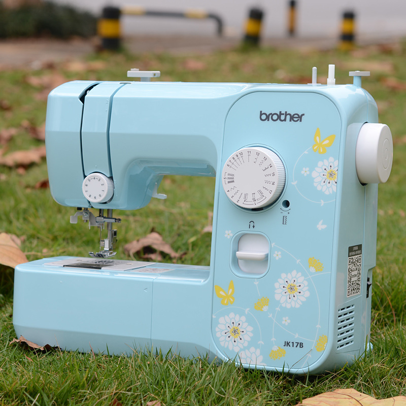 [Internet Celebrity Model] Official Flagship Brother Jk17B Sewing Machine Electric Household Thick Small Desktop Clothes Cart