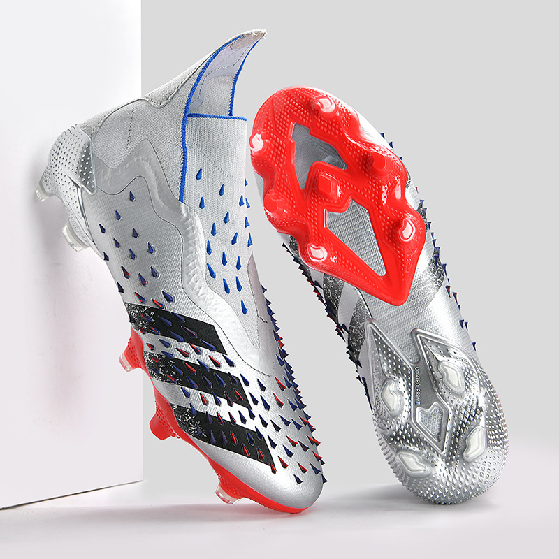 Zapatos de fútbol hombres y mujeres AG zapatos de entrenamiento para estudiantes de uñas largas y cortas American West Anniversary Edition X20.1 Falcon C Ronaldo zapatos de competencia para adultos