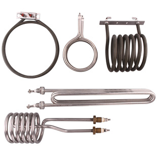 Spiral heating tube dry baking oven electric heating tube coffee machine spring heating tube spiral electric heating tube