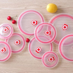 食品级微波炉通用冰箱泡面盖万能圆形家用批发密封盖子