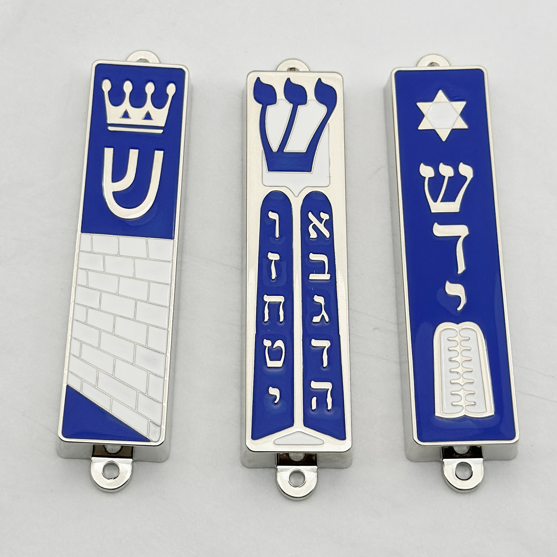 新款门窗装饰品 家居五金装饰银色门柱门楣礼品mezuzah