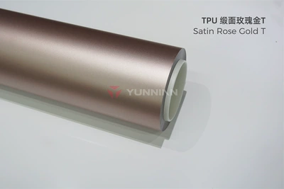 factory wholesale, cross-border direct sales, Auto Color Change Film - tpu-satin-rose-gold-15215m