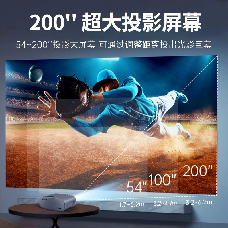 Кросс-бордер новый BL49 проектор 5G беспроводной WiFi кино на одном экране 1080p HD умный Android-проектор