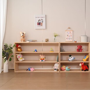 Montessori Early Education Center Teaching Aid Cabinet Kindergarten Educational Toy Display Cabinet Kidsren's Toy Classification Storage Cabinet