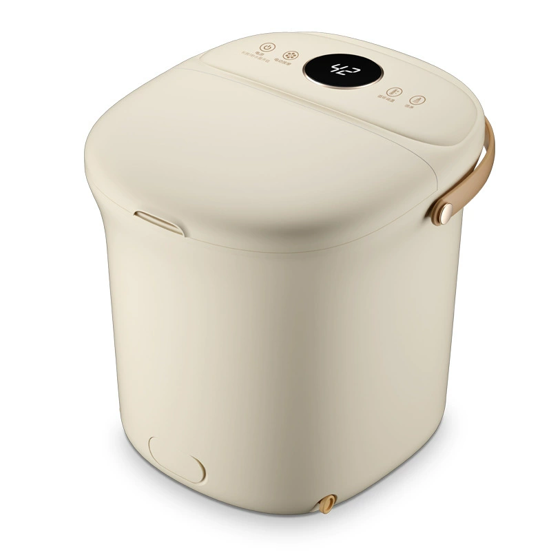 Automatic Foot Bath Massager, Removable Tub, Smart Heating & Roller Massage, Compact Home Unit