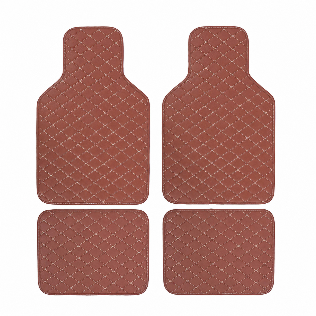 Wholesale and dropshipping of foreign trade car carpets, Amazon cross-border quilted foot mats, right-hand drive PVC universal car floor mats