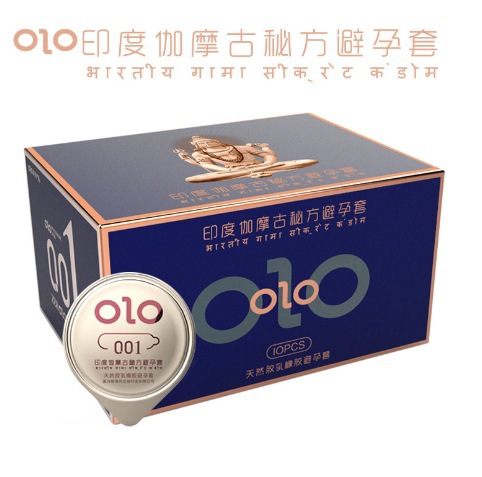 OLO 인도 카마 딜레이 콘돔 블루 [가격 조정 문의] 10개입
