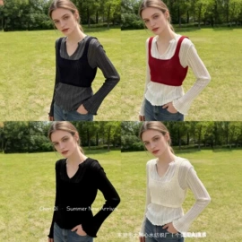 毛衣;女式针织衫