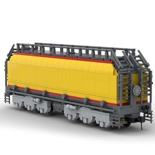 Building Blocks Cross-Border Moc-106739 8500 Gtel Only Fuel Supplier Retro Train 1190