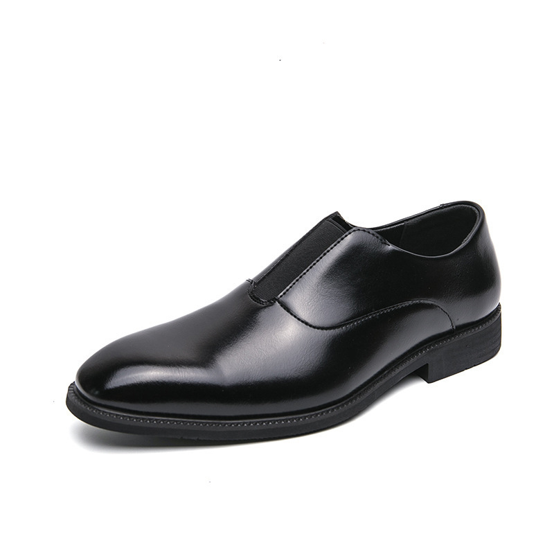 Zapatos de cuero transfronterizos de gran tamaño, zapatos de pie para hombres, zapatos de boda de negocios, zapatos de oficina diarios, zapatos de derby image 7