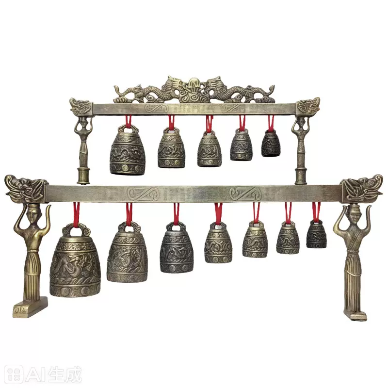 广东东莞定制合金铸造仿古乐器编钟仿古青铜器工艺品摆件