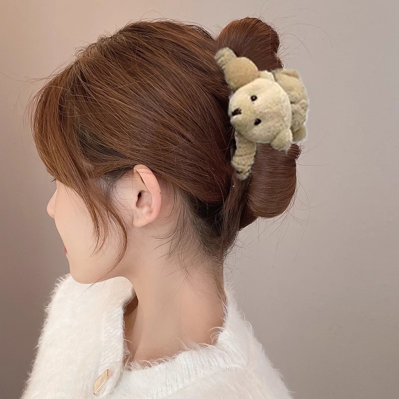 韓国東大門2025年新作ヘアクリップ、女性用ヘアピン、高級感のあるシャーククリップ、ヘアアクセサリー、ヘアピン|undefined