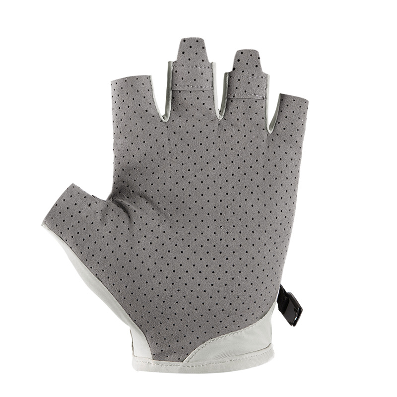 Cyclisme Sports pour hommes et femmes Demi-doigt mince Dign respirant antidérapant résistant à l'usure glace soie crème solaire extérieur_voghion.com