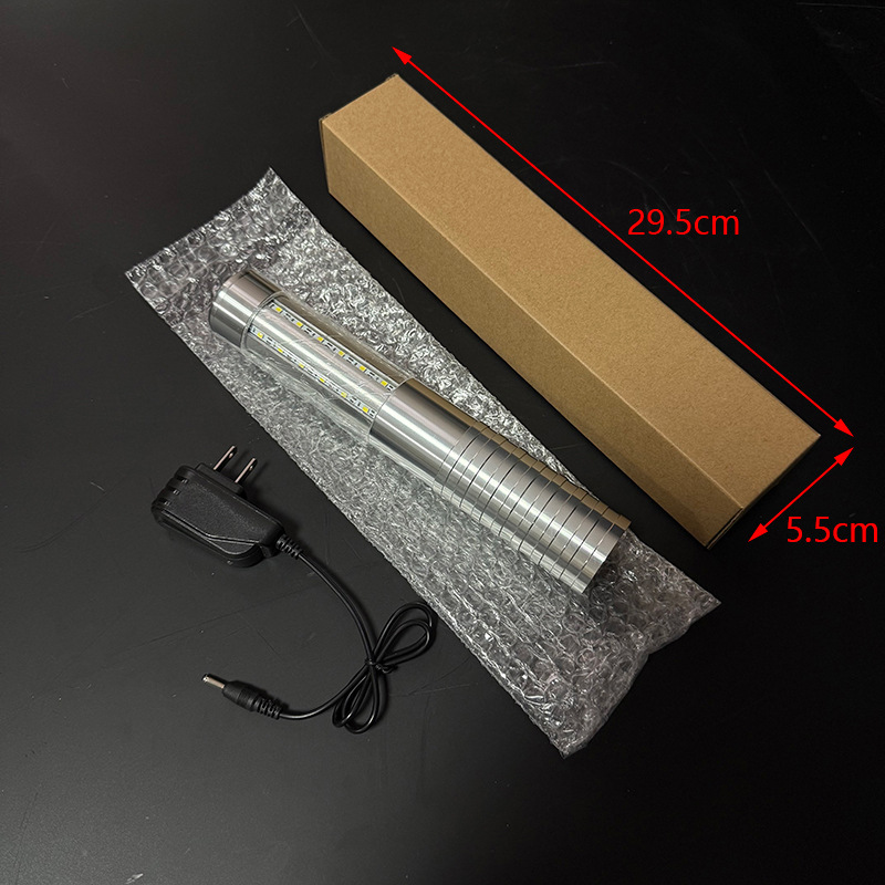 Barra luminosa LED recargable transfronteriza para bares y KTV, barra luminosa portátil en caja para licor, vino y champán.