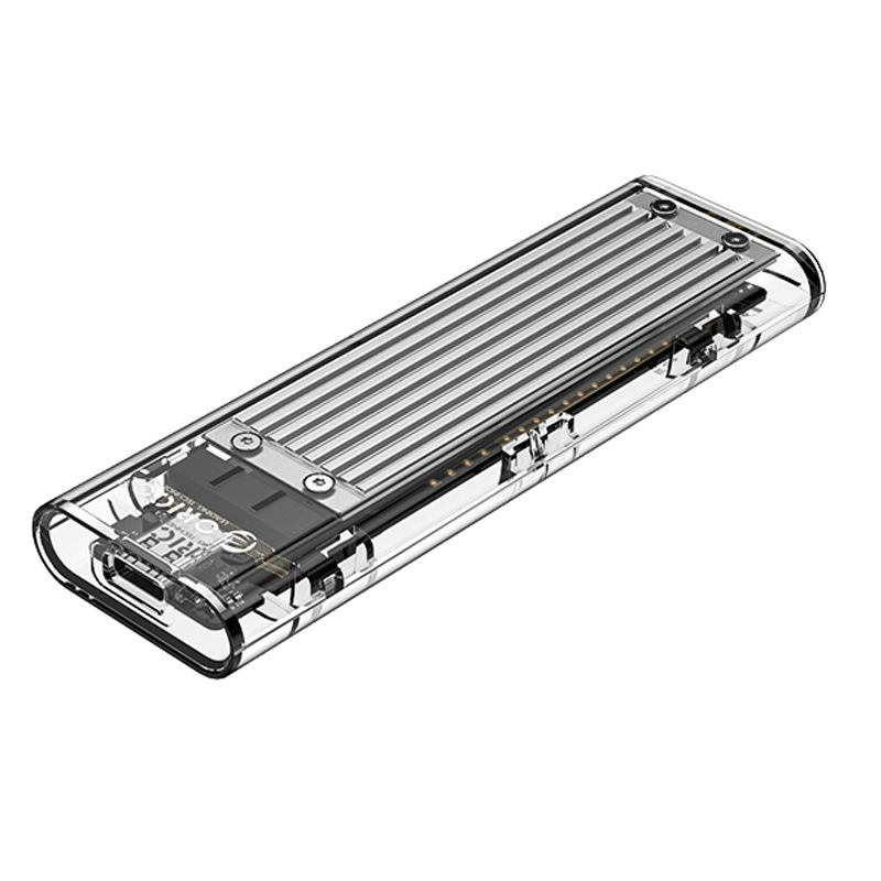 Caja externa para disco duro M.2 NVMe SSD a USB Type-C 3.1 portátil