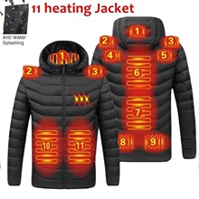 E 48501 Four Control Twenty Nine Zone Heating Hooded Jacket