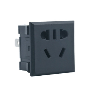 Supply LC-08A industrial socket card embedded new national standard three-pin five-hole power socket energy storage explosion-proof