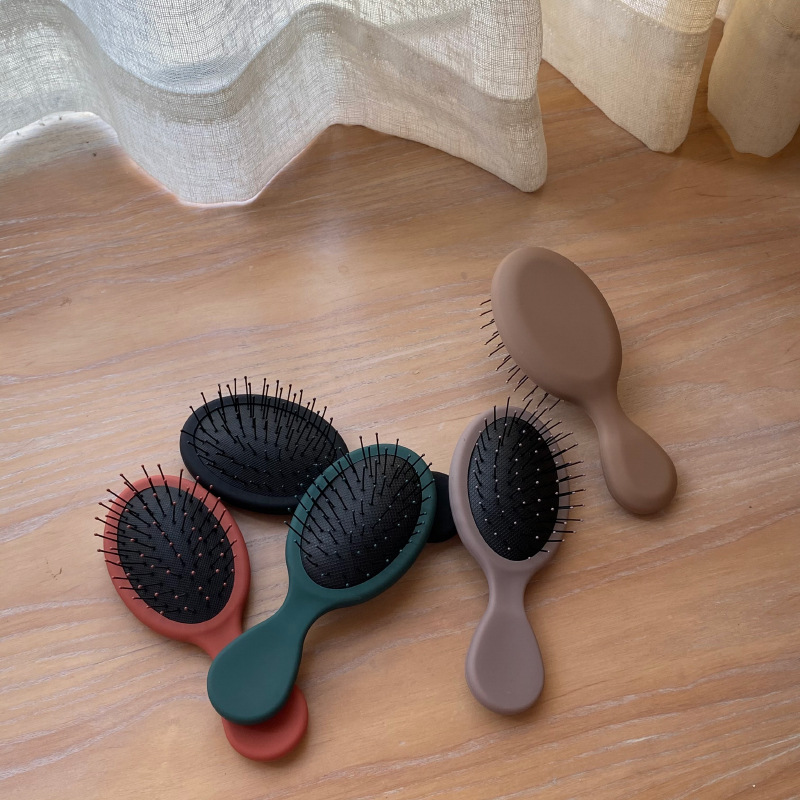 Lady Solid Color Plastic Hair Combs display picture 3