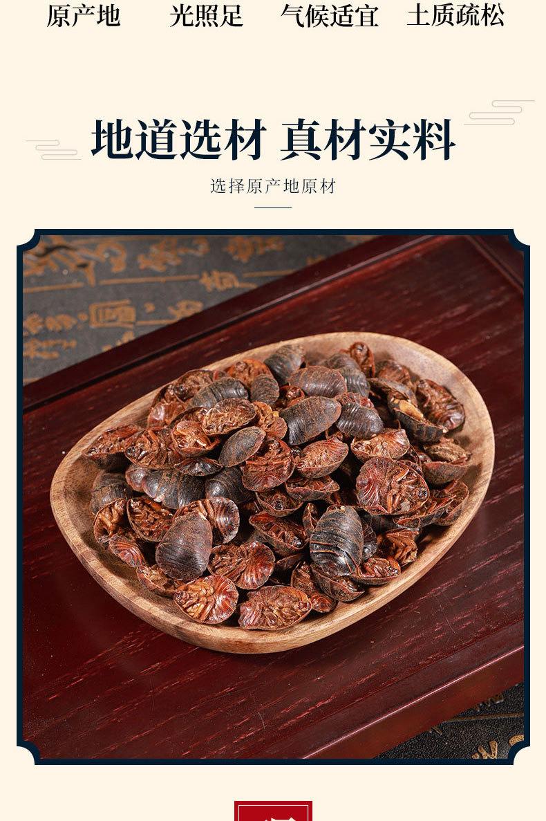 Tu Yuan (Eupolyphaga sinensis) — Dried Ground Beetle Herb, Food-Grade, Powder Available key features
