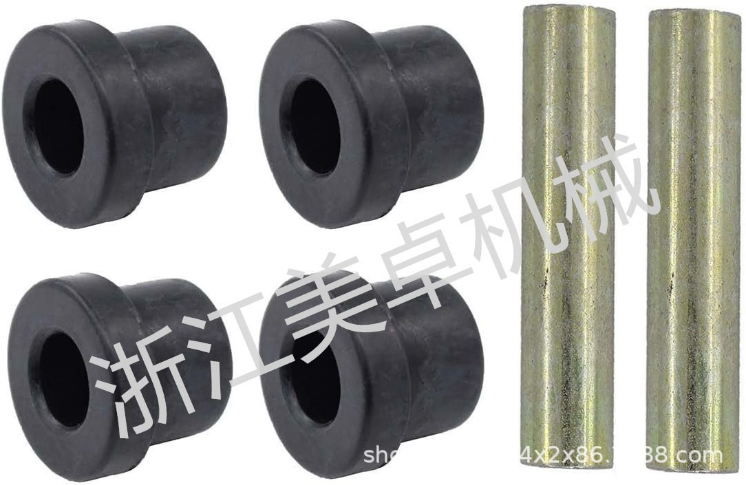 Front and Rear Golf Cart Leaf Spring Bushing Kit Suitable for Club Car Ds 1976 and Later