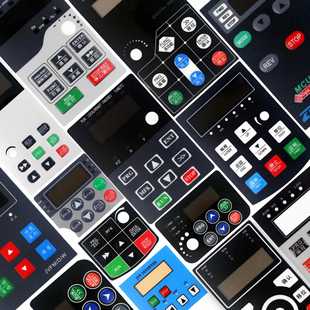 Film Panel, Inverter Knob Indicator Label, Speed Control Motor Equipment Button Panel