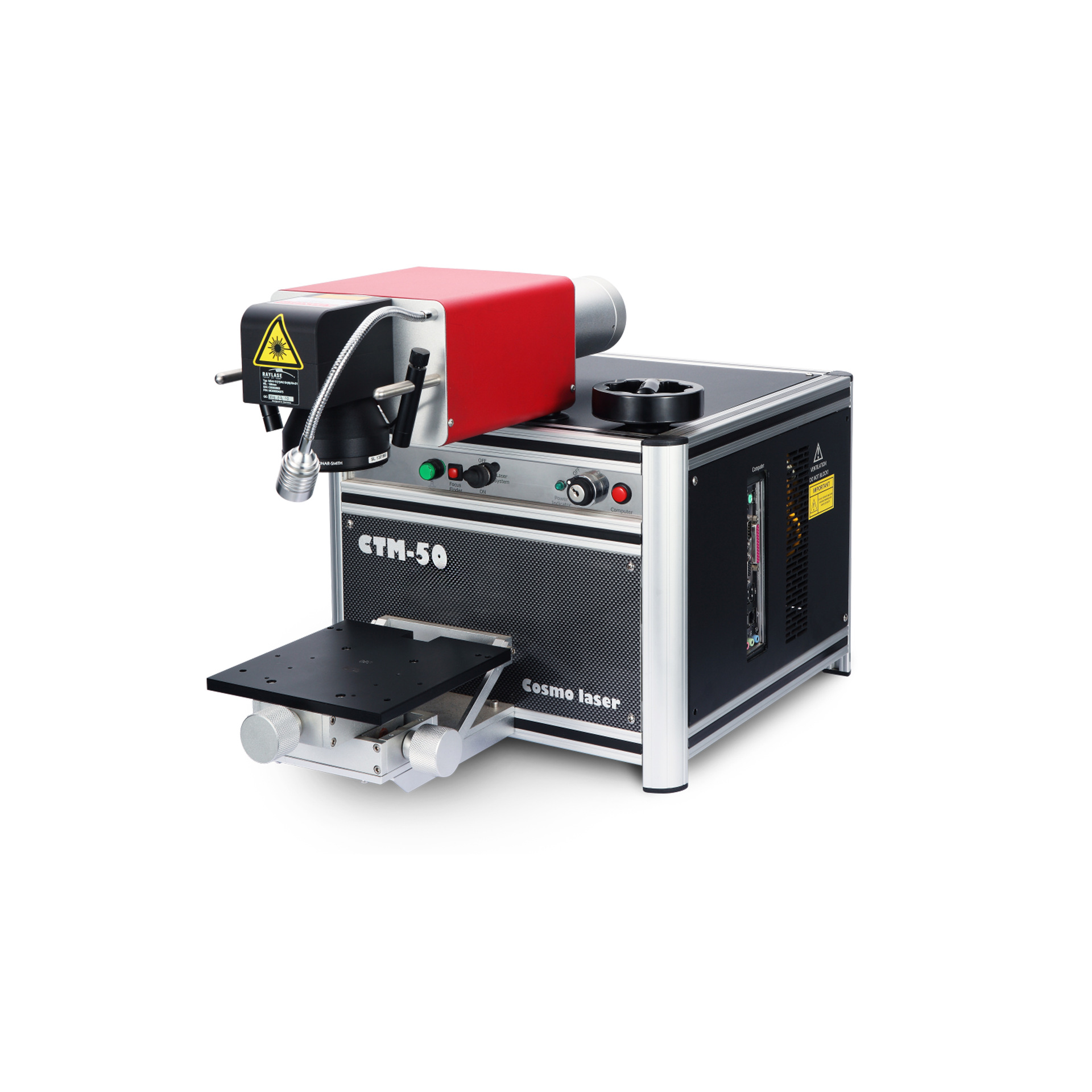 光纤激光打标机 平面旋转 钟表首饰精细标刻 刻字机