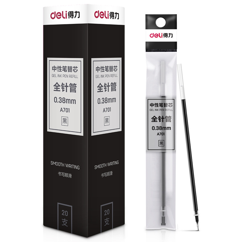 Repuestos para Bolígrafo de Gel Punta Aguja 0.38mm 0.35mm para Oficina
