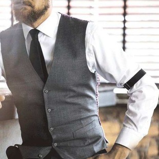 Cross-Border Hot-Selling Adult Shirts, Business Suits, Vest Sleeves, Anti-Slip Straps, Multiple Colors Available for Ready Delivery