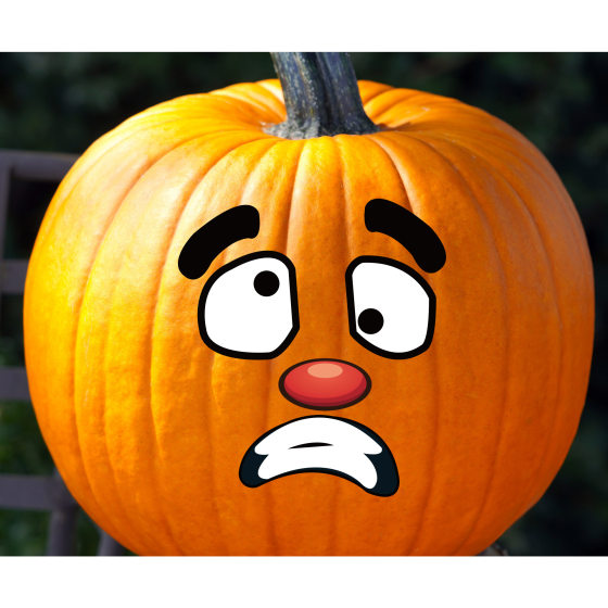 CM2203006 cross-border Halloween stickers pumpkin expression stickers DIY stickers